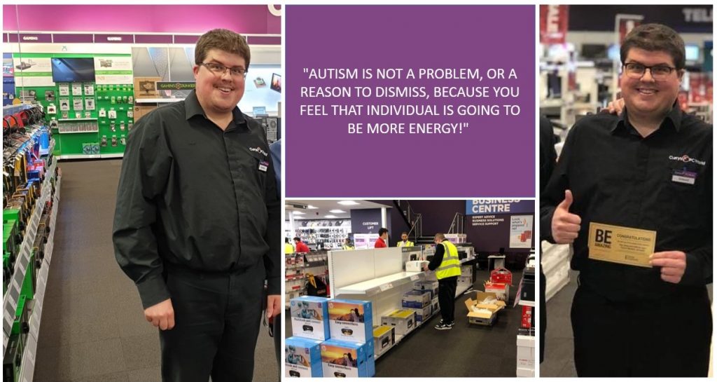 Autism is not a problem at work